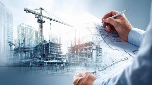 Plans architecturaux et chantier — conception AFRICOT